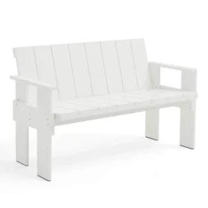 Lavice Crate, white Zlevněný