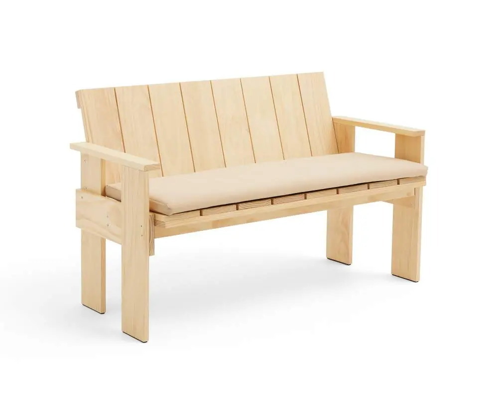 Podsedák Crate Dining Bench, beige Must-Have
