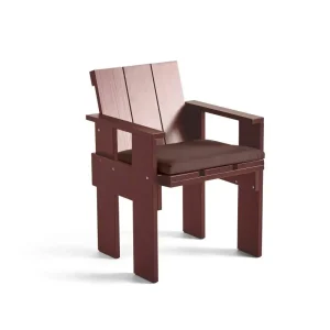 Podsedák Crate Dining Chair, iron red Objednat Nyní