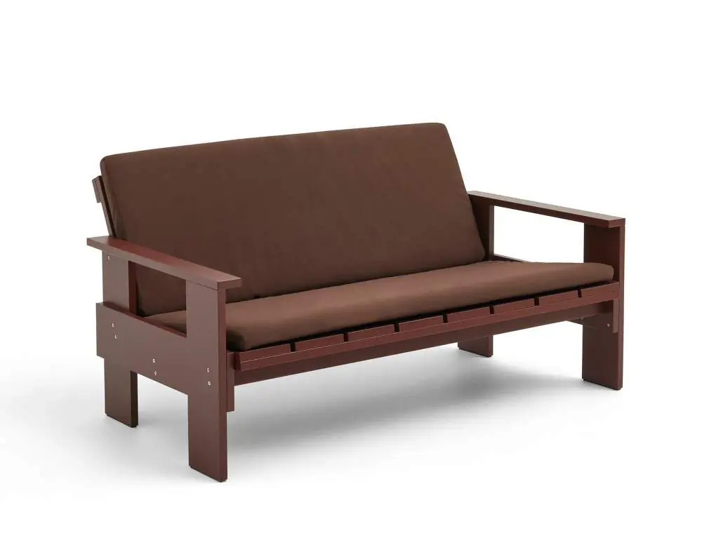 Polstrování Crate Lounge Sofa, iron red Cenově Výhodný