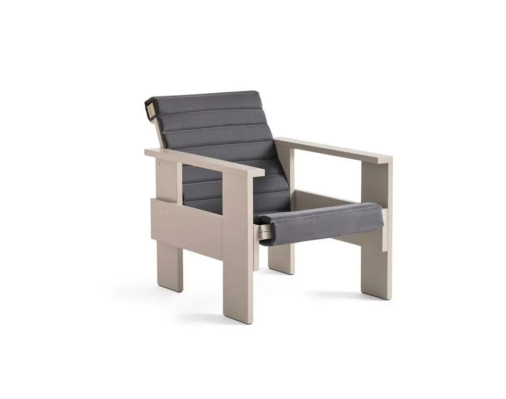Dokud Zásoby Vydrží Polstrování Crate Quilted Lounge Chair, anthracite