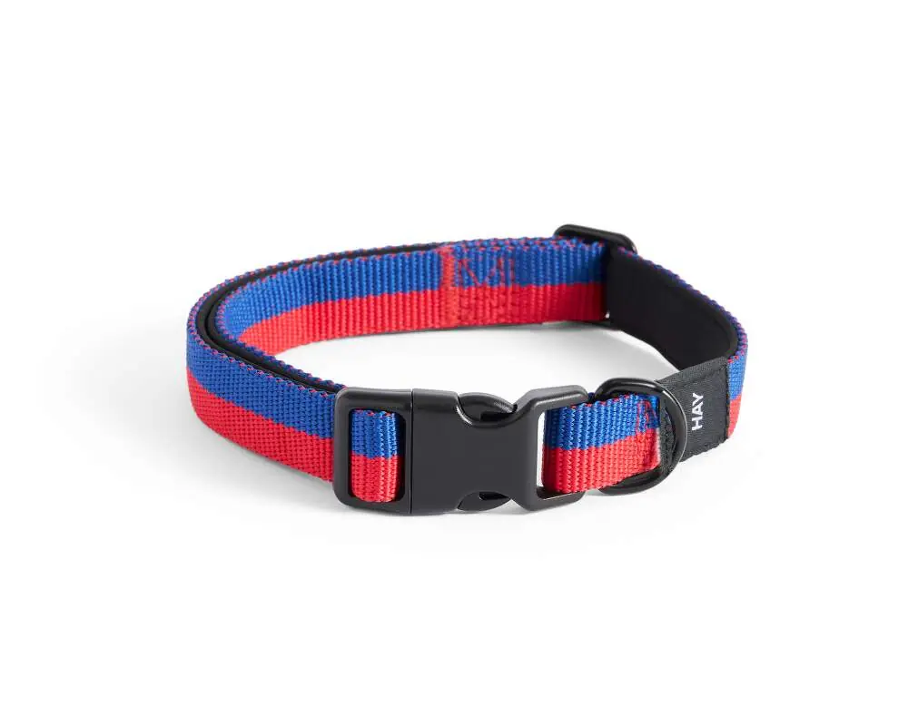 Víkendová Akce Obojek pro psa Dogs Collar Flat S/M, red/blue