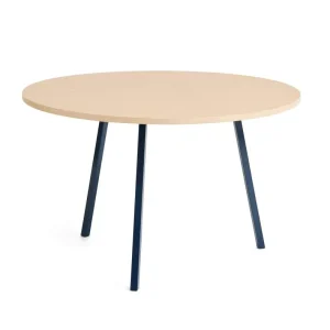 Speciální Cena Jídelní stůl Loop Stand Table Round Ø120, oak/deep blue