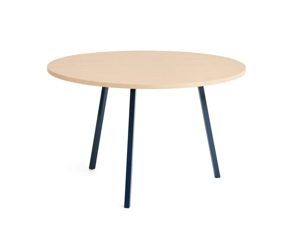 Speciální Cena Jídelní stůl Loop Stand Table Round Ø120, oak/deep blue