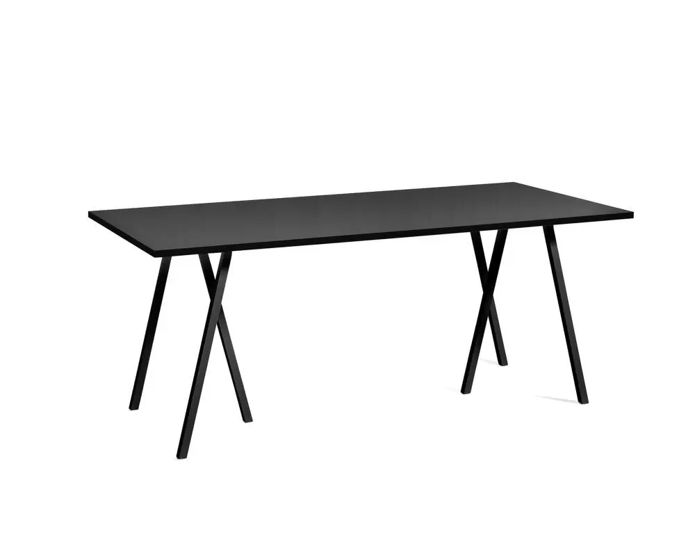 Pracovní stůl Loop Stand Table 180, black Nízká Cena