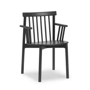 Židle s područkami Pind, black stained ash Nakupujte Hned
