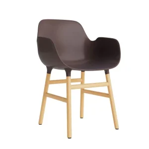 Cenová Bomba Židle Form s područkami Oak, brown