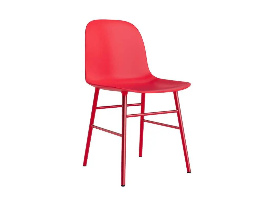 Koupit Online Židle Form Steel, bright red