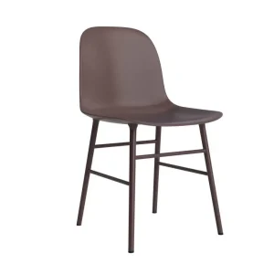Židle Form Steel, brown Speciální Cena