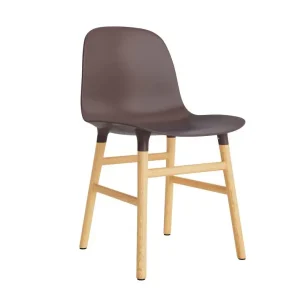 Jen Po Omezenou Doba Židle Form Oak, brown