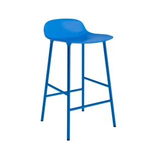 Barová židle Form 65 cm Steel, bright blue Víkendová Akce