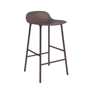 Barová židle Form 65 cm Steel, brown Tovární Cena