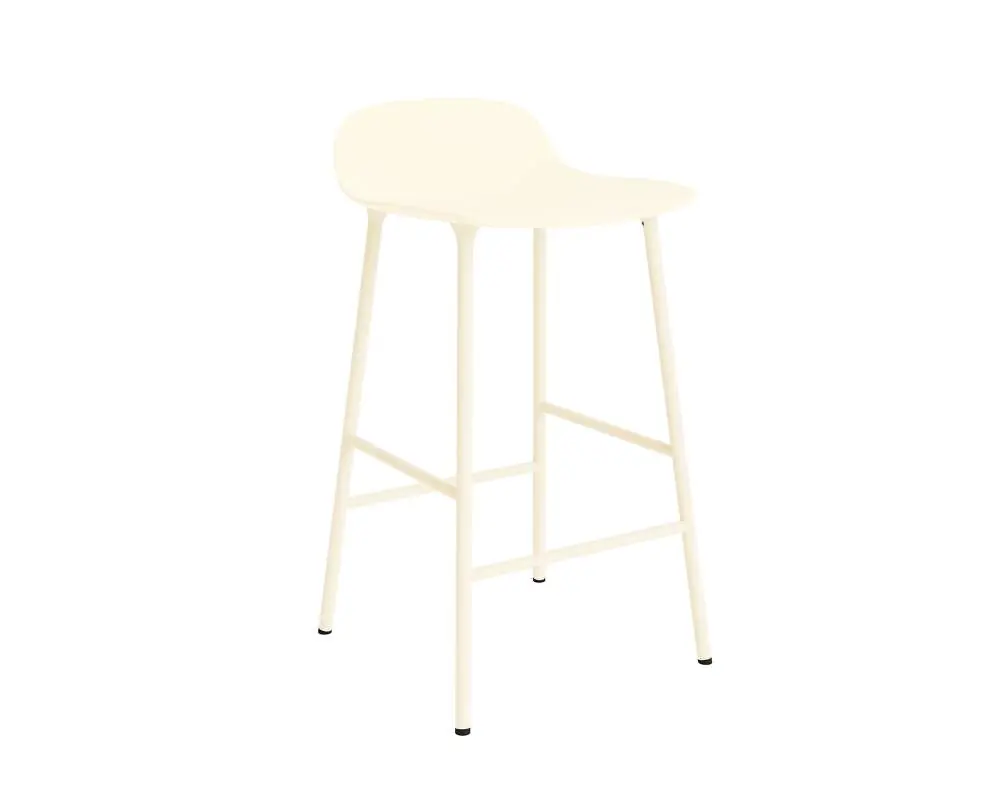 Koupit Online Barová židle Form 65 cm Steel, cream