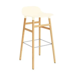 Speciální Cena Barová židle Form 75 cm Oak, cream