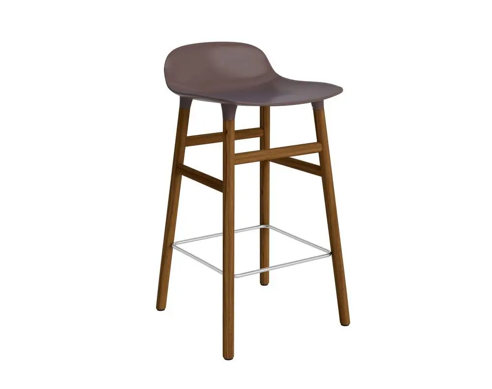 Barová židle Form 65 cm Walnut, brown Speciální Cena