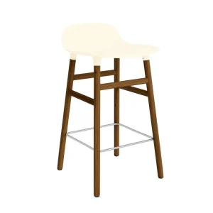 Barová židle Form 65 cm Walnut, cream Dokud Zásoby Vydrží