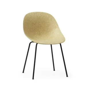 Novinka Židle Mat, hemp / black