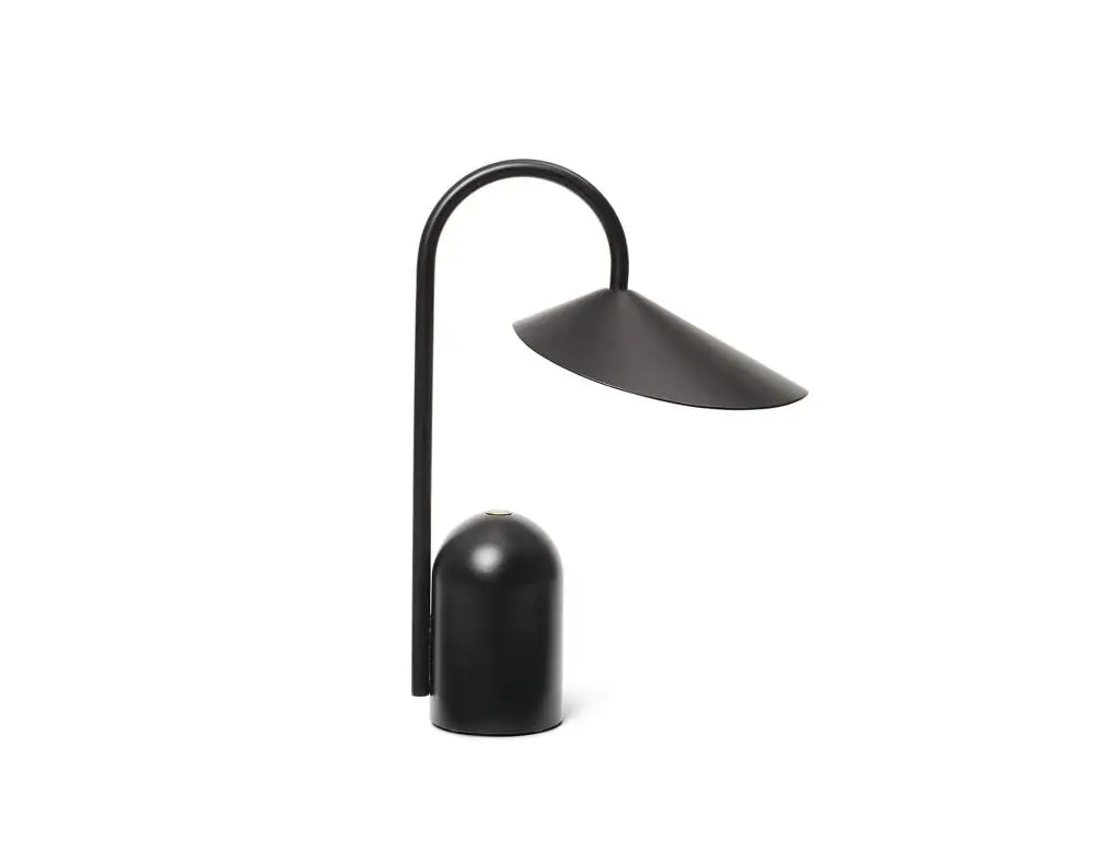 Přenosná lampa Arum, black Nová Kolekce
