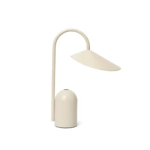 Přenosná lampa Arum, cashmere Zlevněný