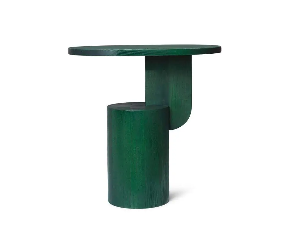 Odkládací stolek Insert, myrtle green stained Omezená Nabídka