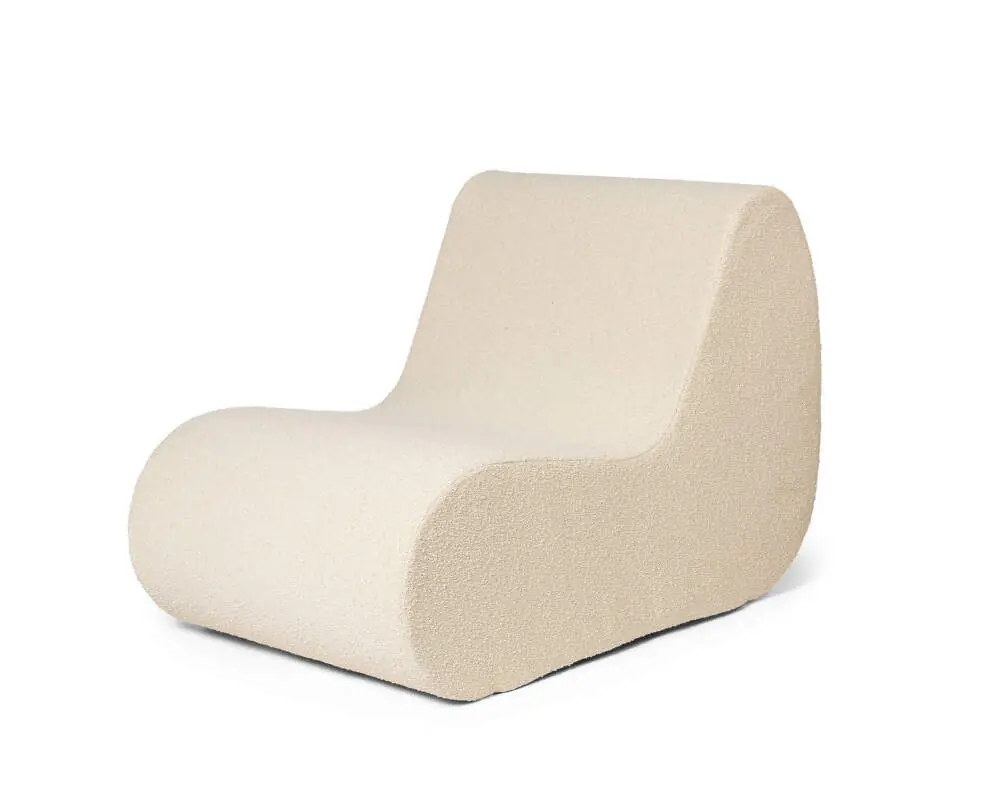 Víkendová Akce Outdoorové křeslo (středový modul) Rouli, off-white