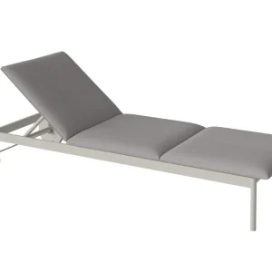 Super Cena Polstrování Ease Sun Lounger, Brezza light grey