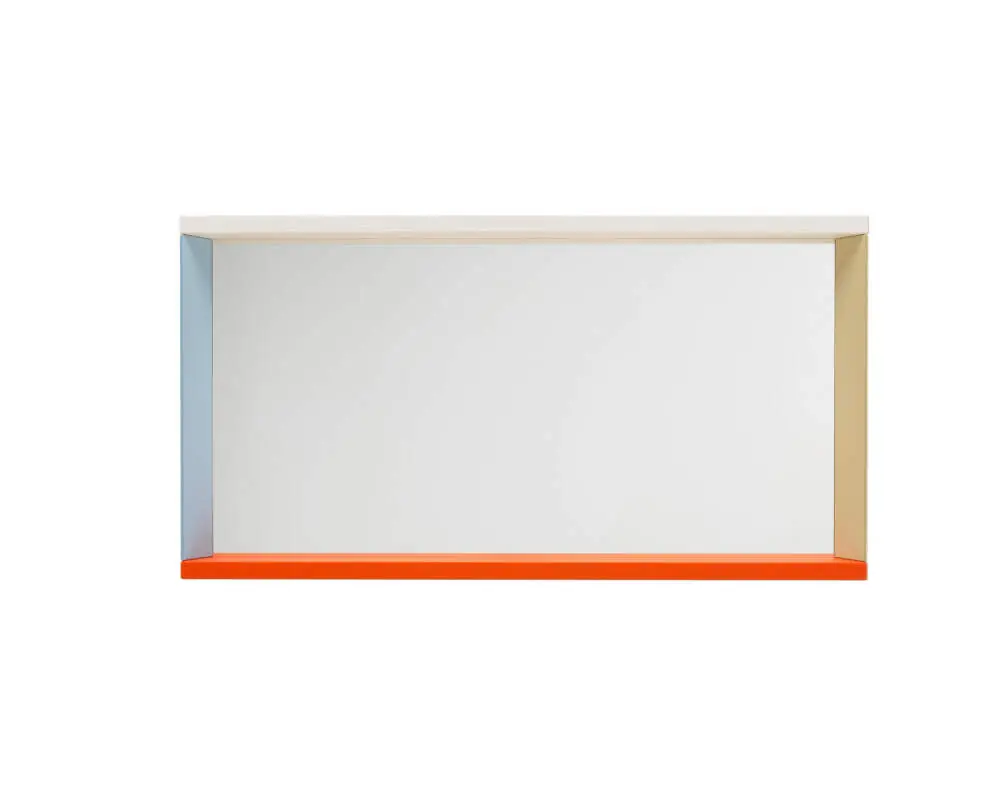 Zrcadlo Colour Frame Medium, blue/orange Sezónní Sleva