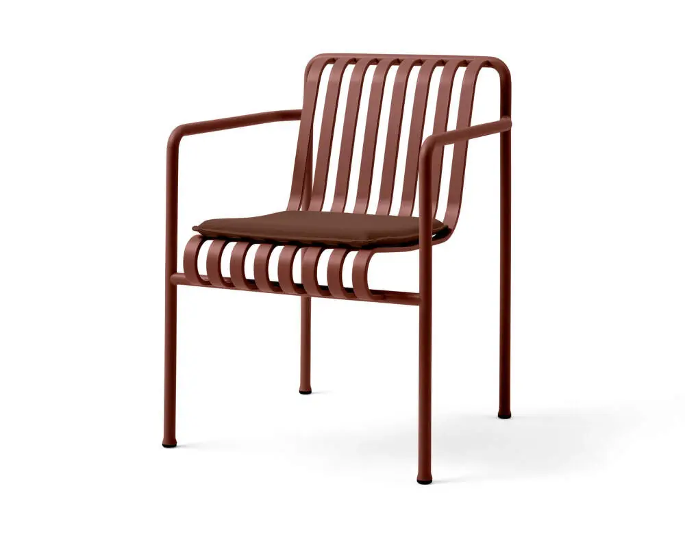 Must-Have Textilní podsedák Palissade Dining Armchair Seat Cushion, iron red