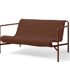 Časově Omezené Textilní podsedák Palissade Lounge Sofa Quilted Cushion, iron red