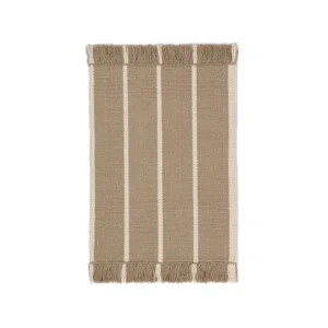 Rohožka Calm Kelim 50x70, dark sand/off-white Nejprodávanější