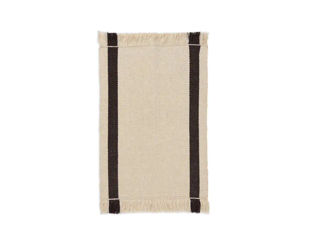 Expresní Doručení Rohožka Calm Kelim 50x70, off-white/coffee