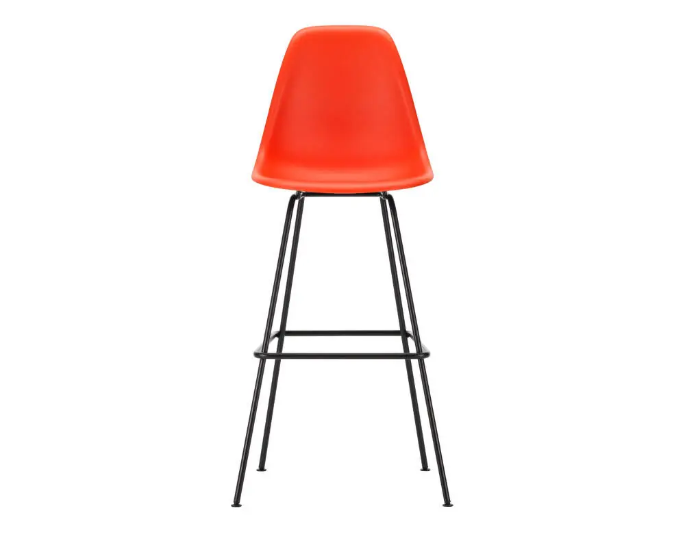 Cenově Výhodný Barová židle Eames Plastic High, poppy red