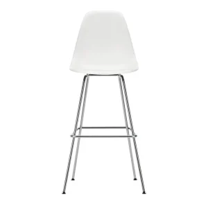 Barová židle Eames Plastic High, white/chrome Ihned K Objednání