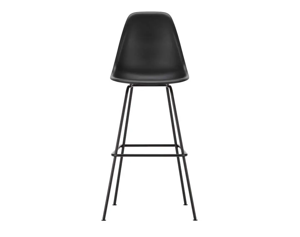 Barová židle Eames Plastic High, deep black Dokud Zásoby Vydrží