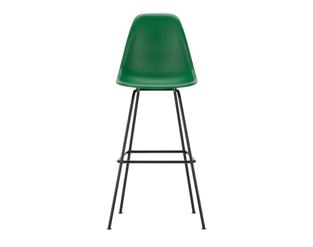 Barová židle Eames Plastic High, emerald Novinka