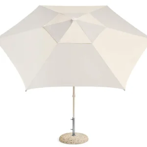 Horká Nabídka Slunečník Terrazza Hexagon, off-white and grey
