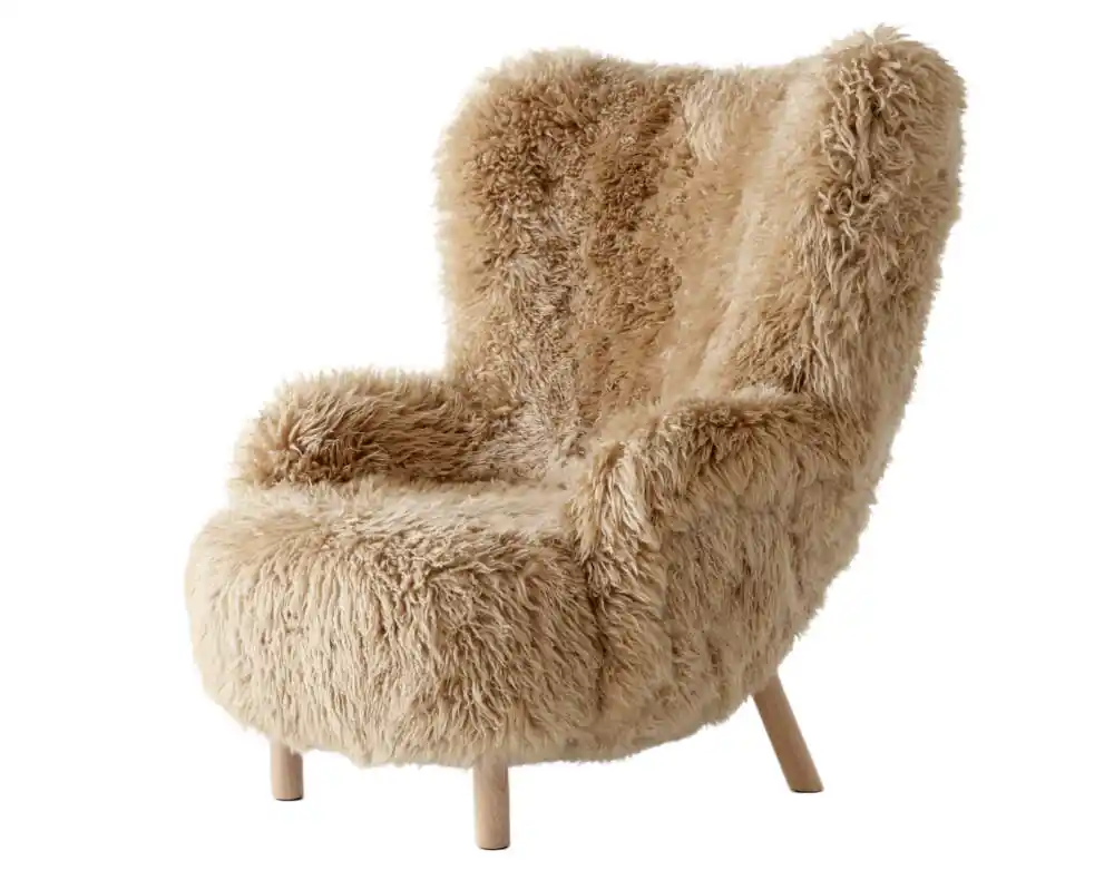 Značkový Křeslo Petra VB3, oak/sheepskin Honey