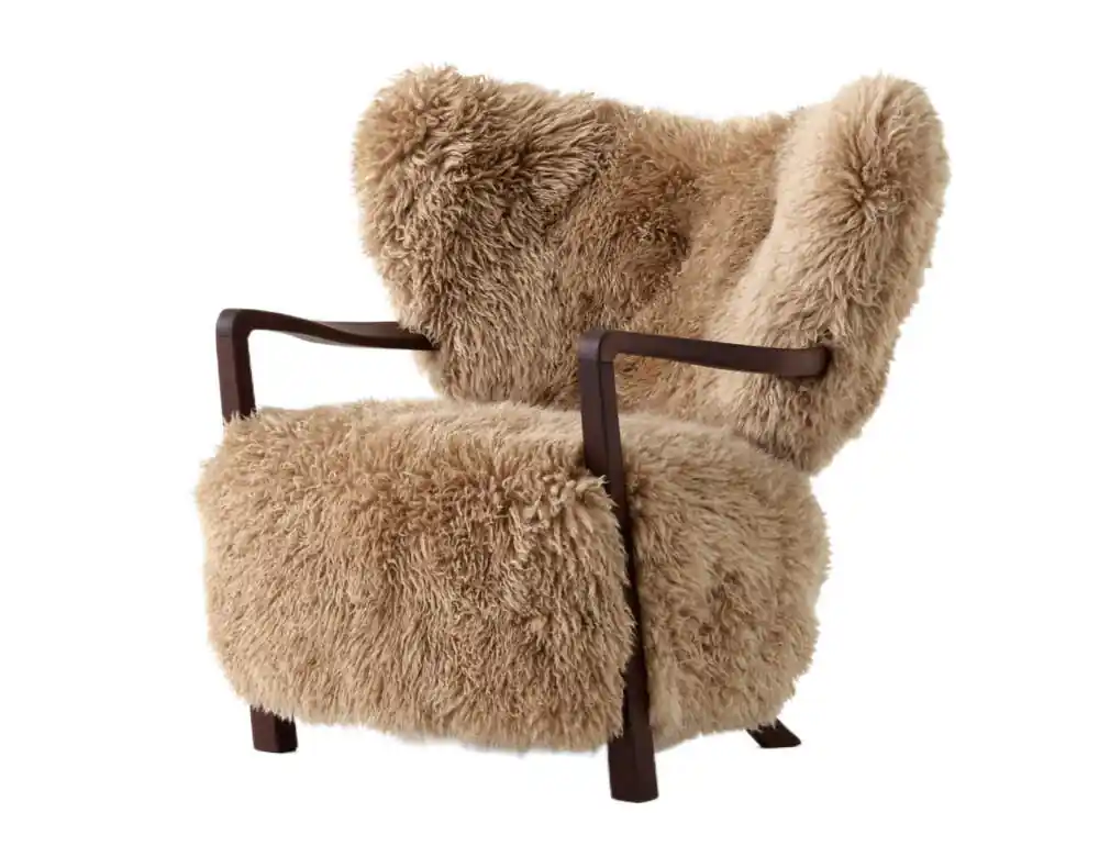 Nejlepší Cena Křeslo Wulff ATD2, walnut/sheepskin Honey