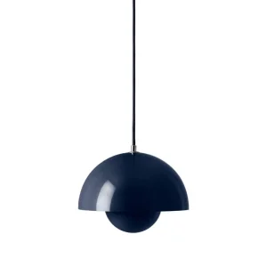Závěsná lampa Flowerpot VP1, steel blue Horká Nabídka