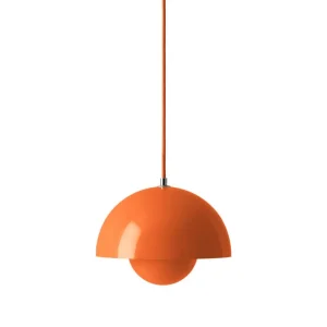 Závěsná lampa Flowerpot VP1, zesty orange Vysoce Kvalitní