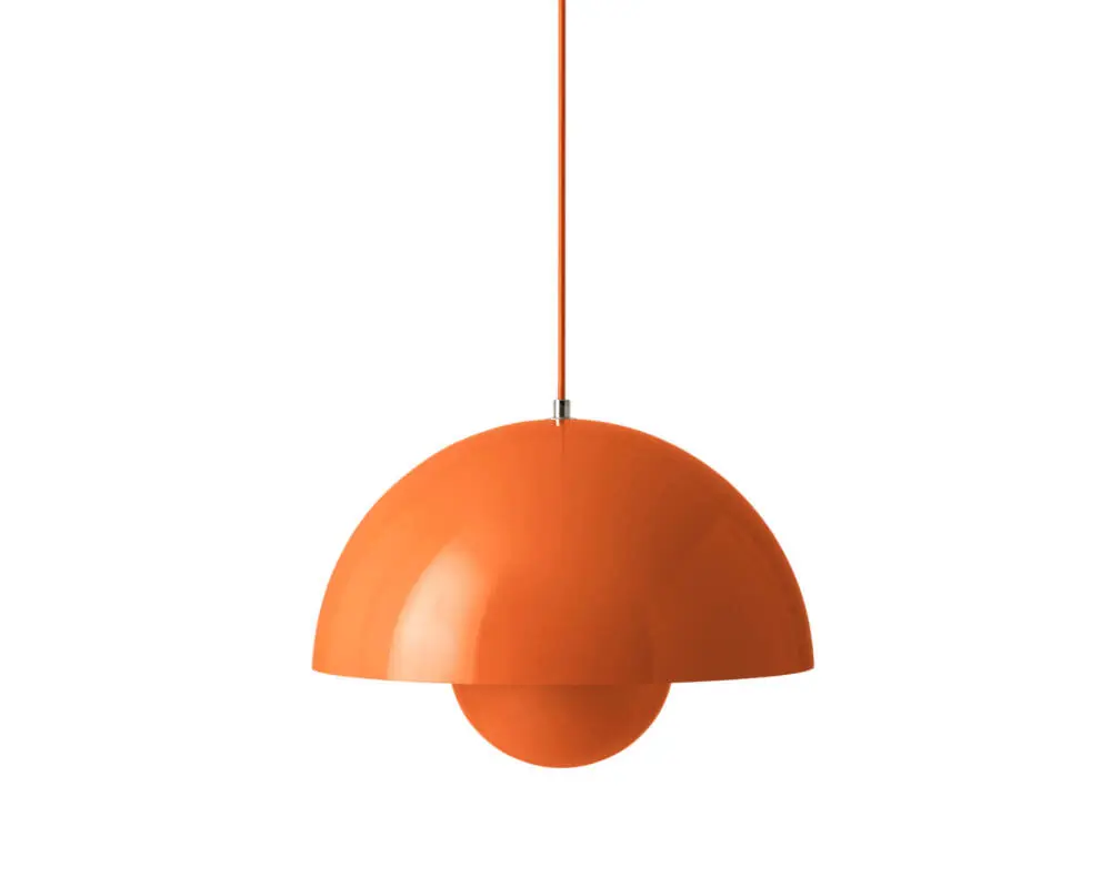 Poslední Šance Závěsná lampa Flowerpot VP7, zesty orange