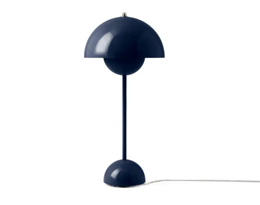 Vysoce Kvalitní Stolní lampa Flowerpot VP3, steel blue