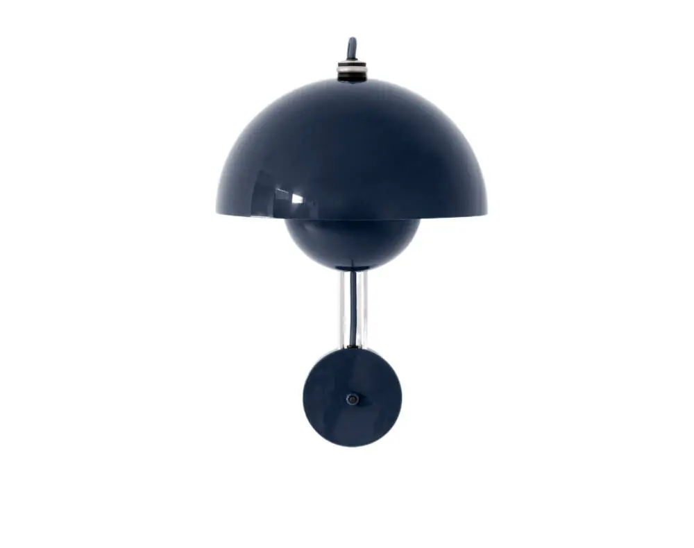 Nástěnná lampa Flowerpot VP8, steel blue Ověřený