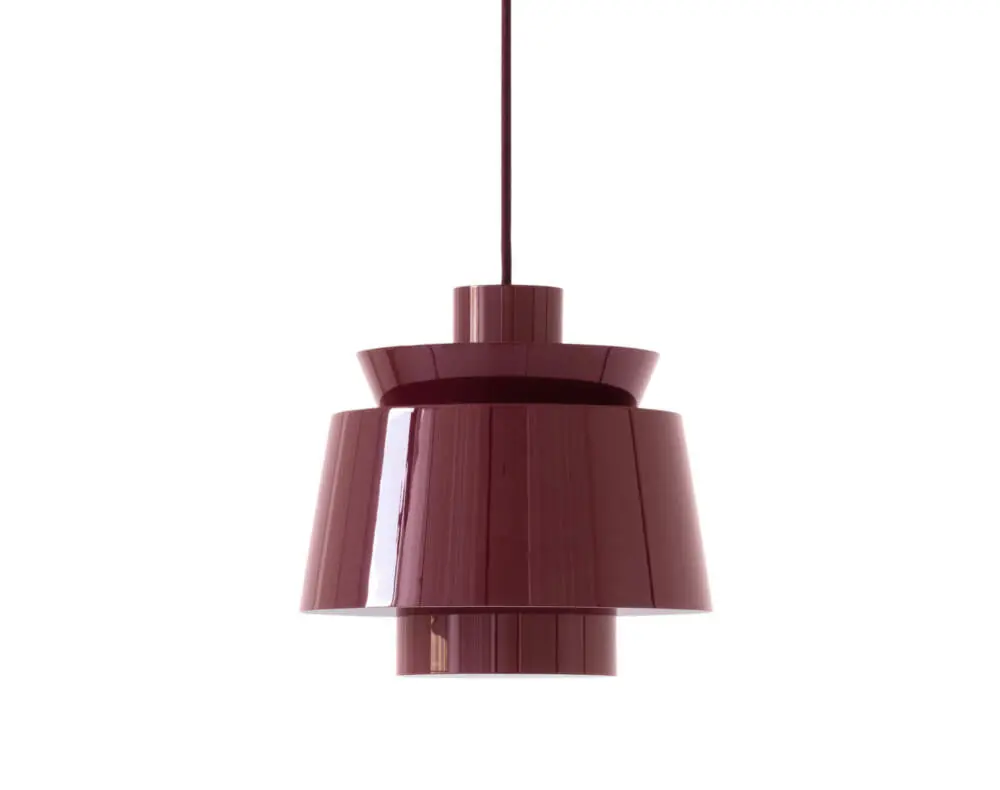 Akce Závěsná lampa Utzon JU1, dark burgundy