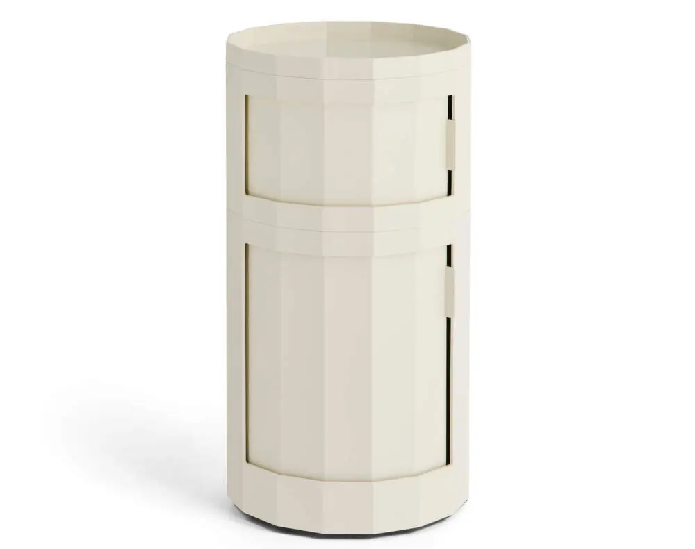 Aktuální Úložný stolek Facet Cabinet 110, eggshell