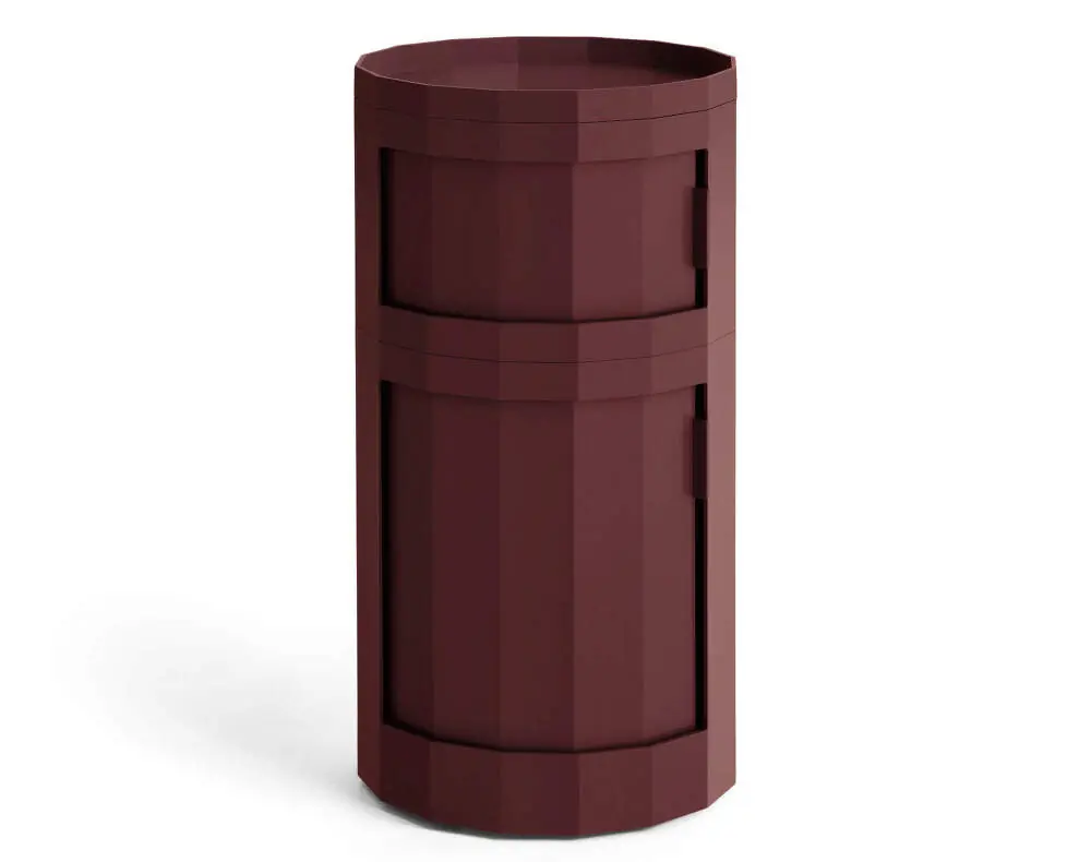 Úložný stolek Facet Cabinet 110, burgundy Odeslání Ihned