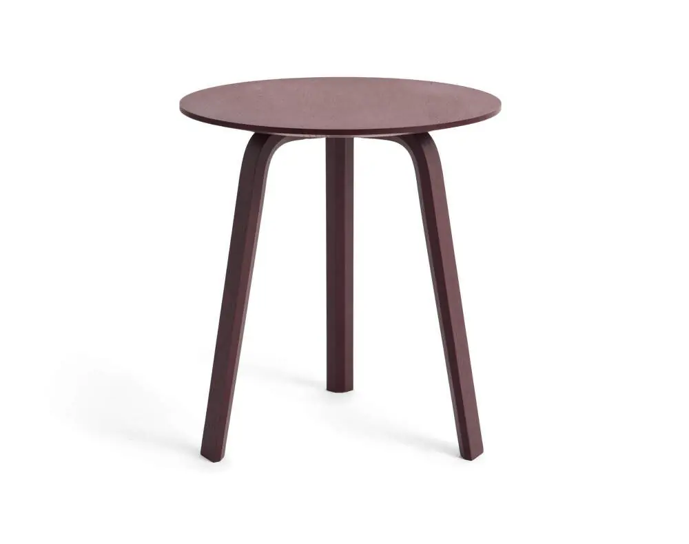 Expresní Doručení Stolek Bella Coffee Table Ø45x49, dark bordeaux