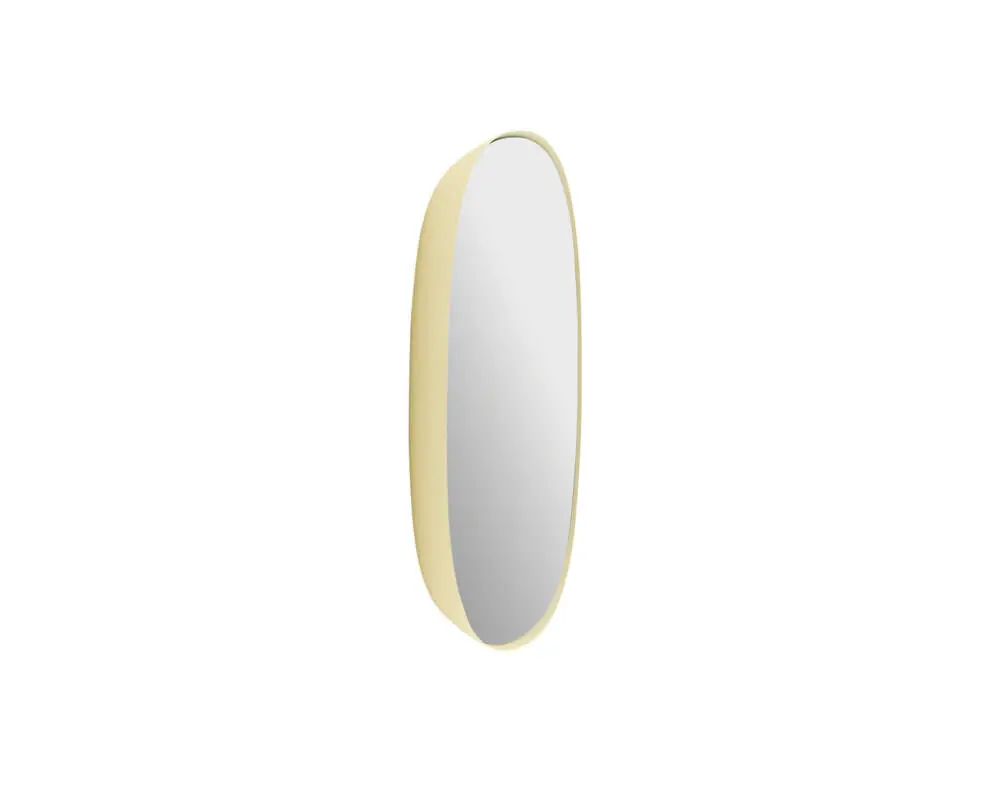 Zrcadlo Framed Mirror 40 cm, light yellow/clear Ihned K Objednání