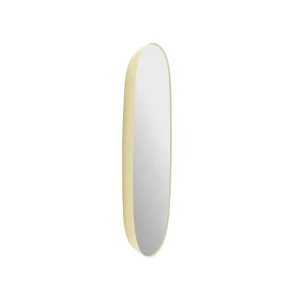 Zrcadlo Framed Mirror 59 cm, light yellow/clear Tovární Cena