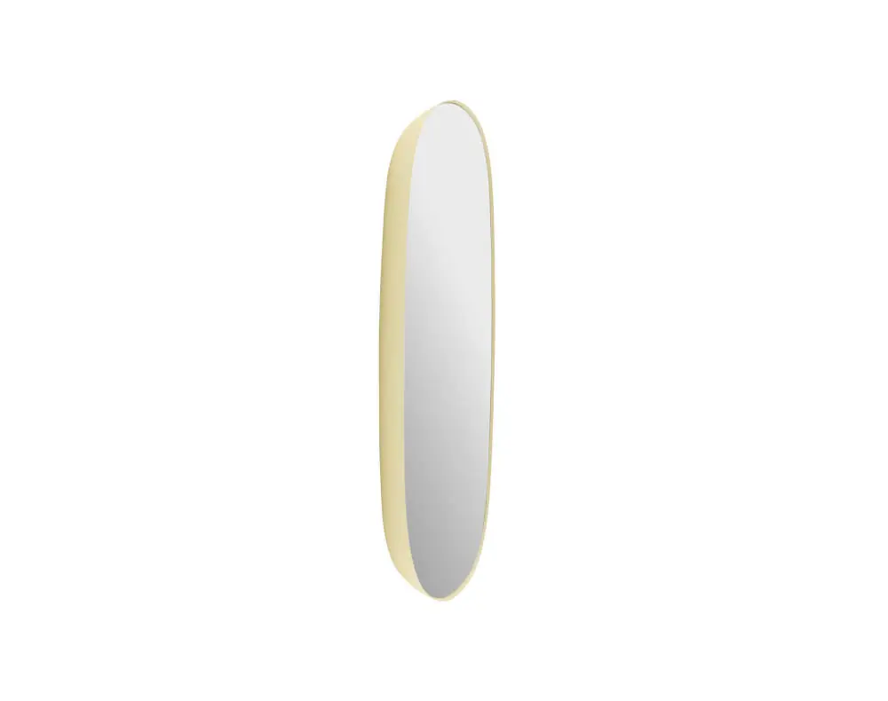 Zrcadlo Framed Mirror 59 cm, light yellow/clear Tovární Cena
